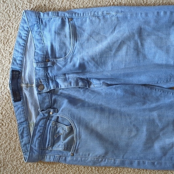 Reserved by Fine Denim Light Wash Denim Button Fly Jeans Size 36W 34L - Picture 5 of 9